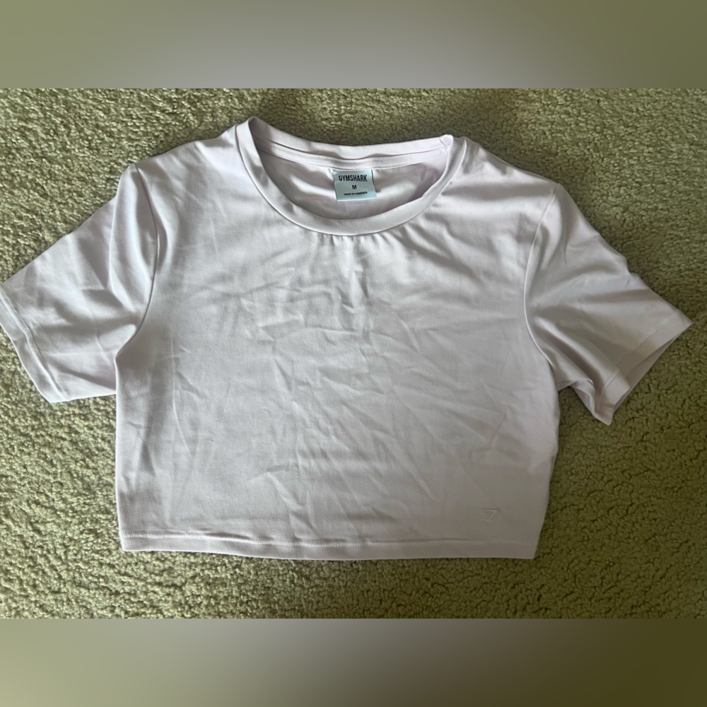 Whitney Simmons Gymshark crop tee